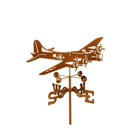 Ez Vane EZ Vane EZ1000-PT B17 Airplane Weathervane with Post Mount EZ1000-PT